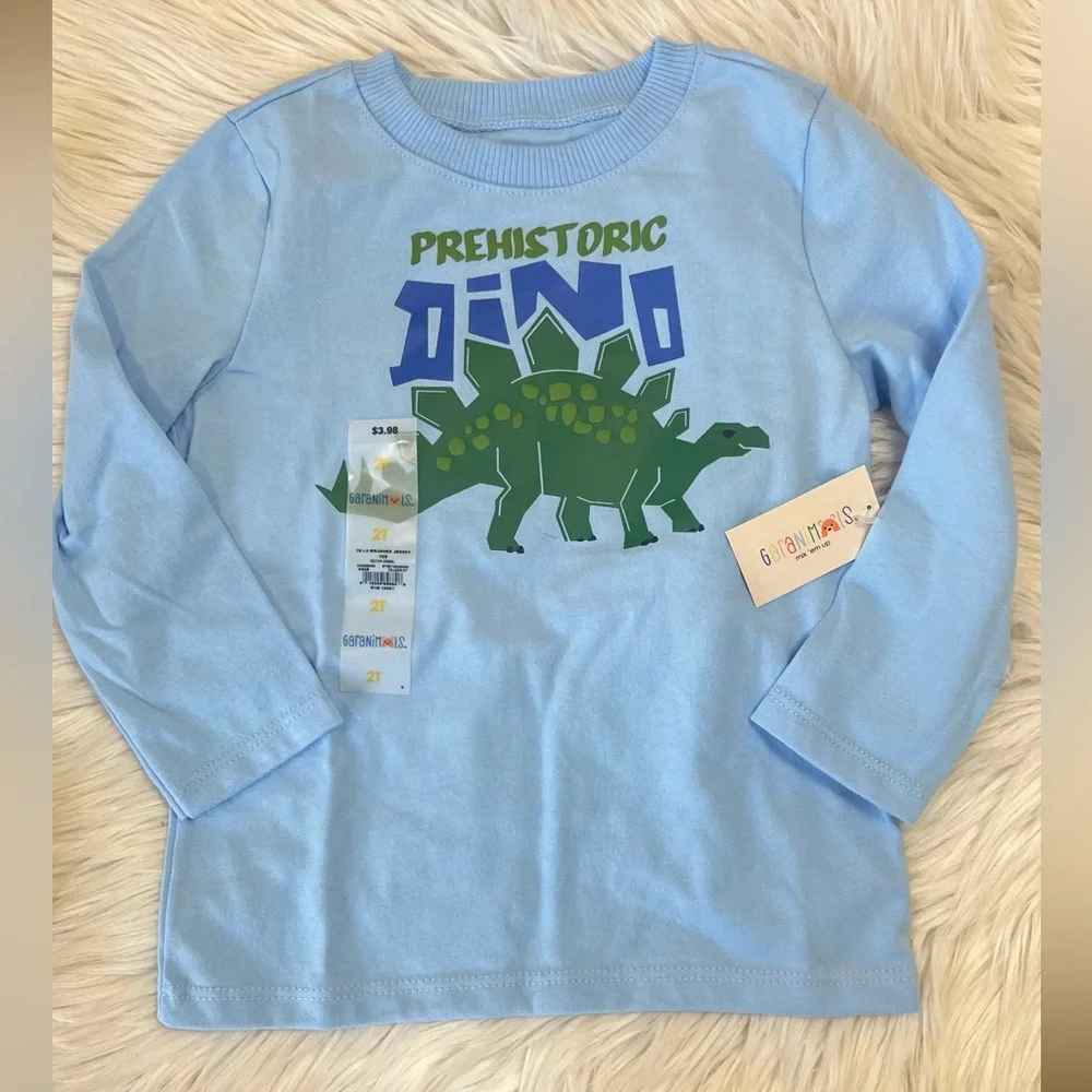 baby boy bundle long sleeves shirts Nautica, Sesame Street, Dino size 24 months